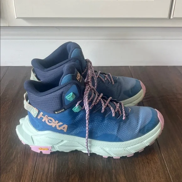 Worn once! Hoka Trail Code Hiking Shoes